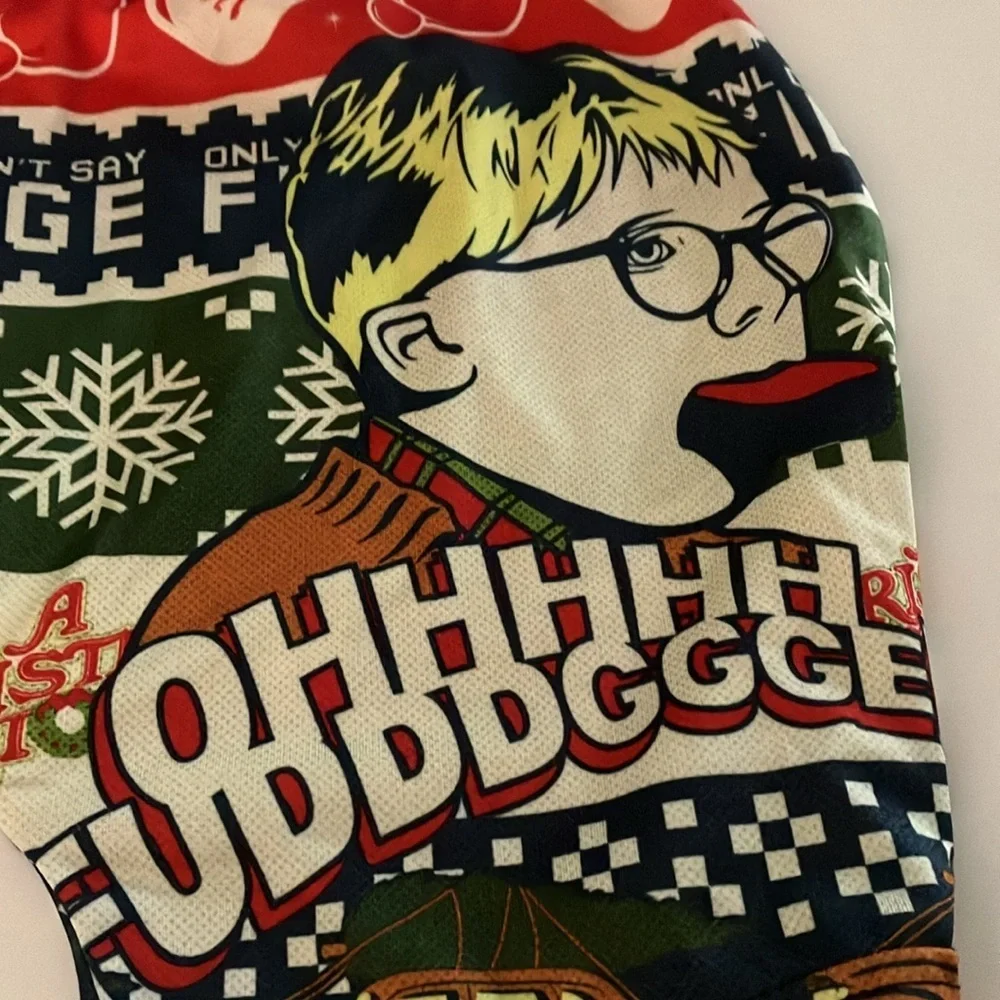 Men’s A Christmas Story x Happy Boxer Ralphie Oh Fudge Briefs Size L Never worn